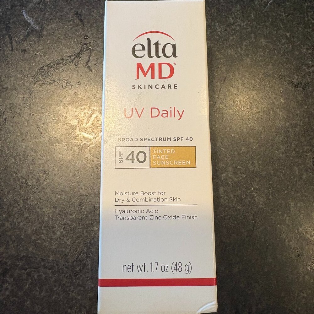 Elta MD UV Daily Tinted Face Sunscreen - New in Box